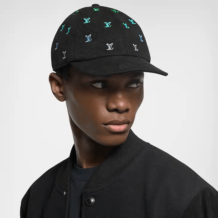 Louis Vuitton LV Blason Shading Denim Cap - M Size ONE SIZE - 2 Thumbnail
