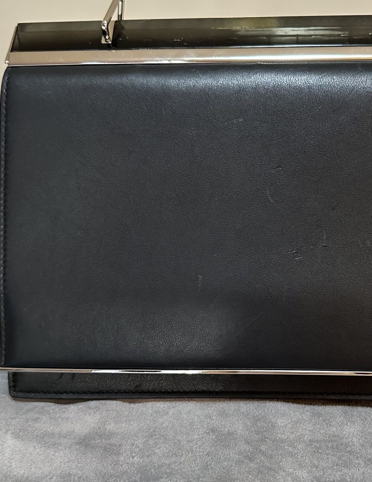 Ralph & Russo Ralph & Russo Empire bag - black leather designer bag Size ONE SIZE - 8 Thumbnail