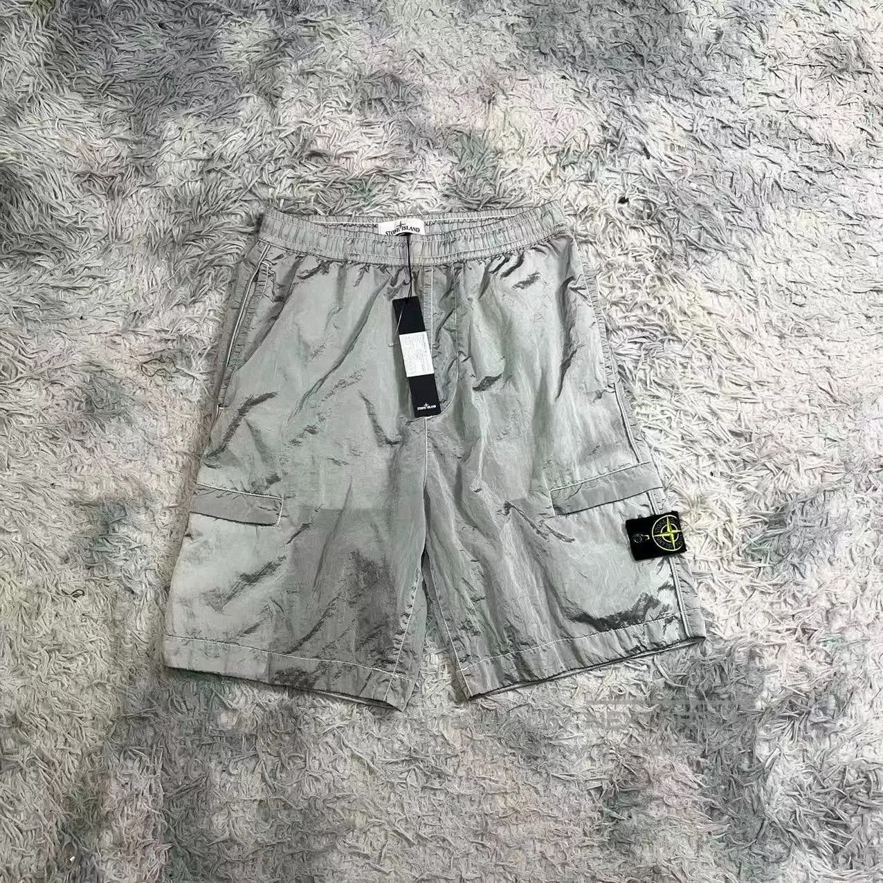 Stone Island Stone Island Metallic Nylon Shorts. Size US 31 - 1 Thumbnail