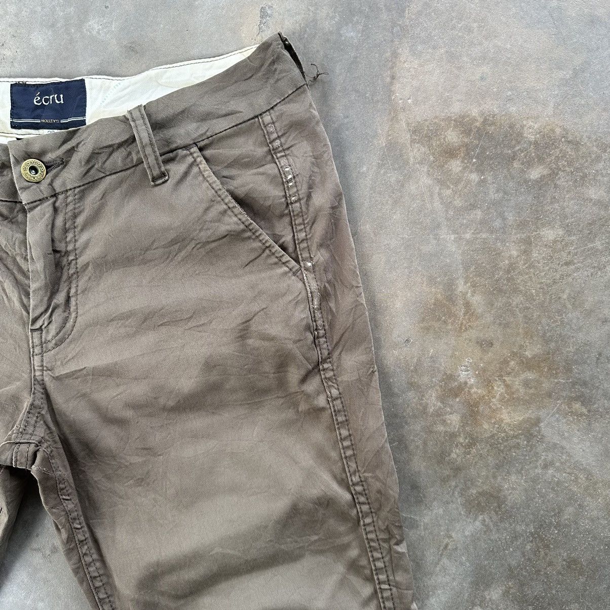 Japanese Brand × Vintage Vintage Ecru Holleys Casual Trousers Pants Size US 30 / EU 46 - 5 Thumbnail