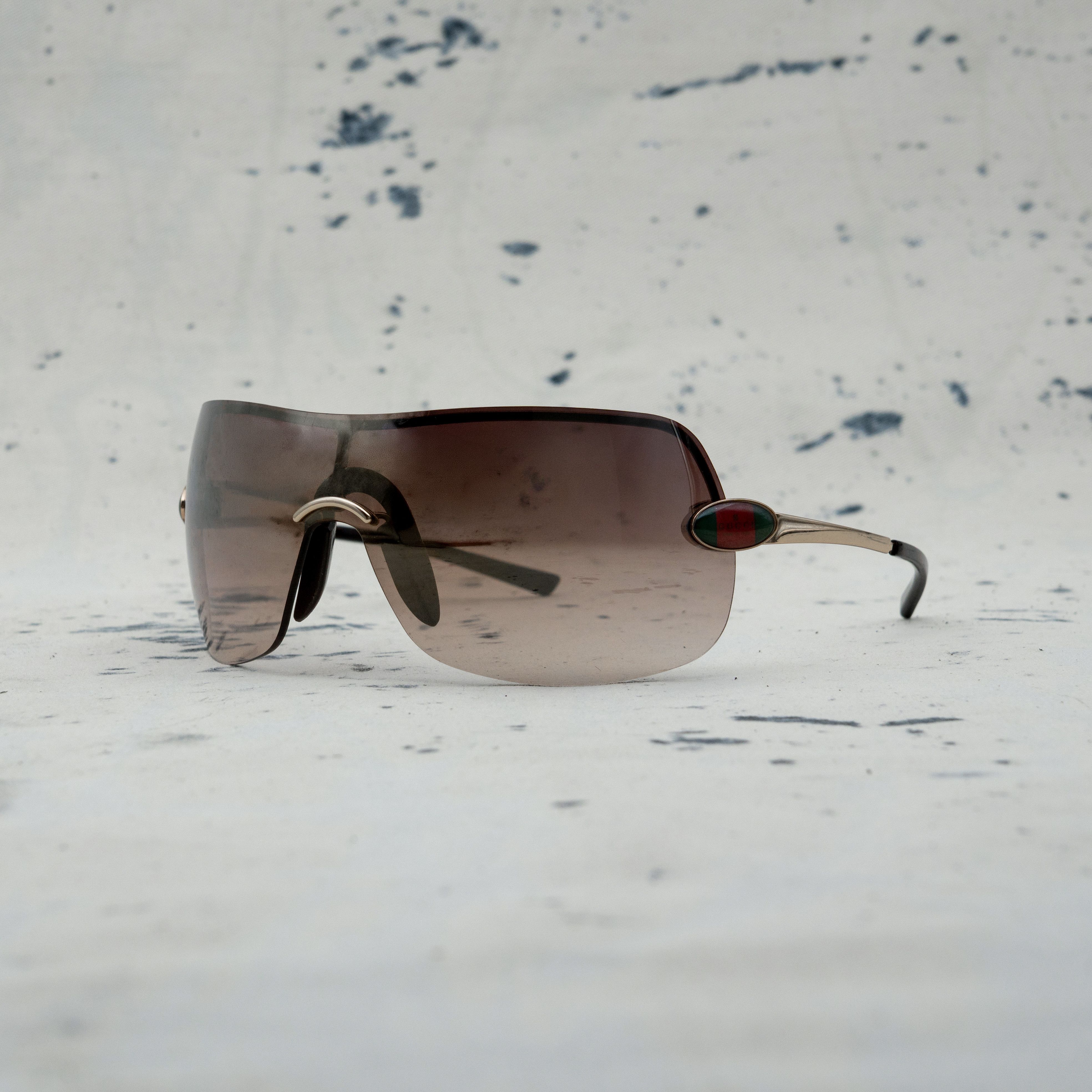 Gucci × Tom Ford × Vintage GUCCI Sunglasses Shield Wrap Sport 90s