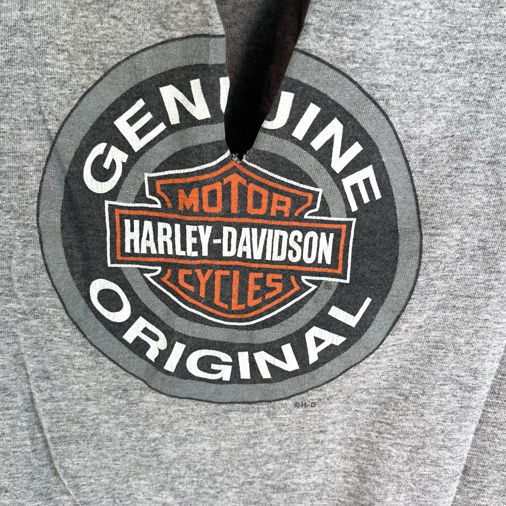 Harley Davidson Harley-Davidson Women’s T-Shirt L Gray V-Neck Graphic Beach Motorcycle Casual Size L / US 10 / IT 46 - 5 Thumbnail
