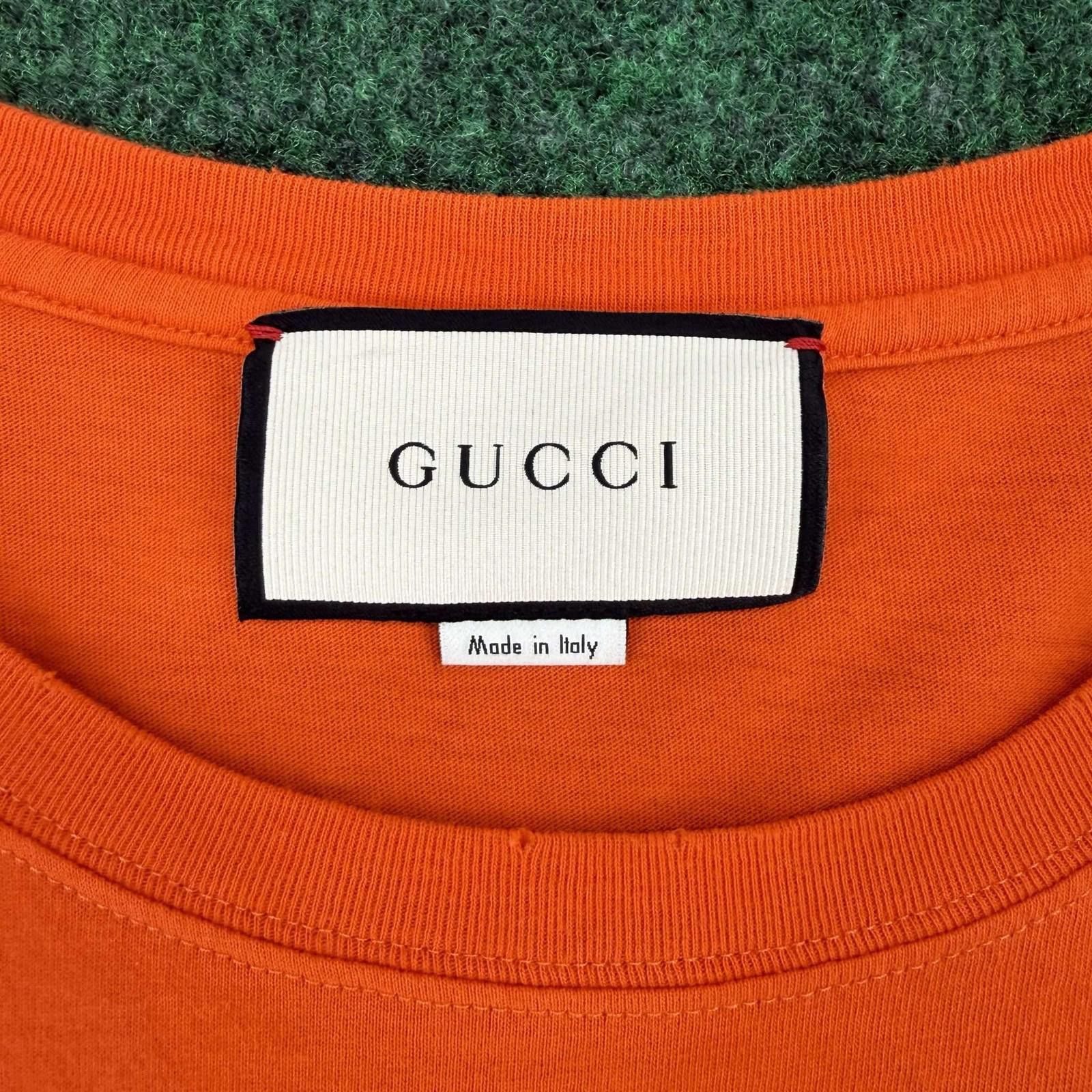 Gucci Gucci Square Vintage Box Logo Tee XL Used Size US XL / EU 56 / 4 - 2 Thumbnail