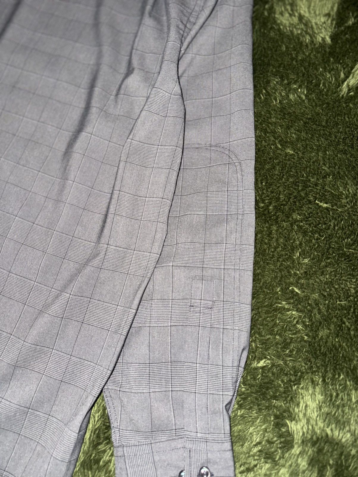 EASTLOGUE [L] Eastlogue 21FW Glen Check Utility Poly Shirt Size US L / EU 52-54 / 3 - 9 Thumbnail