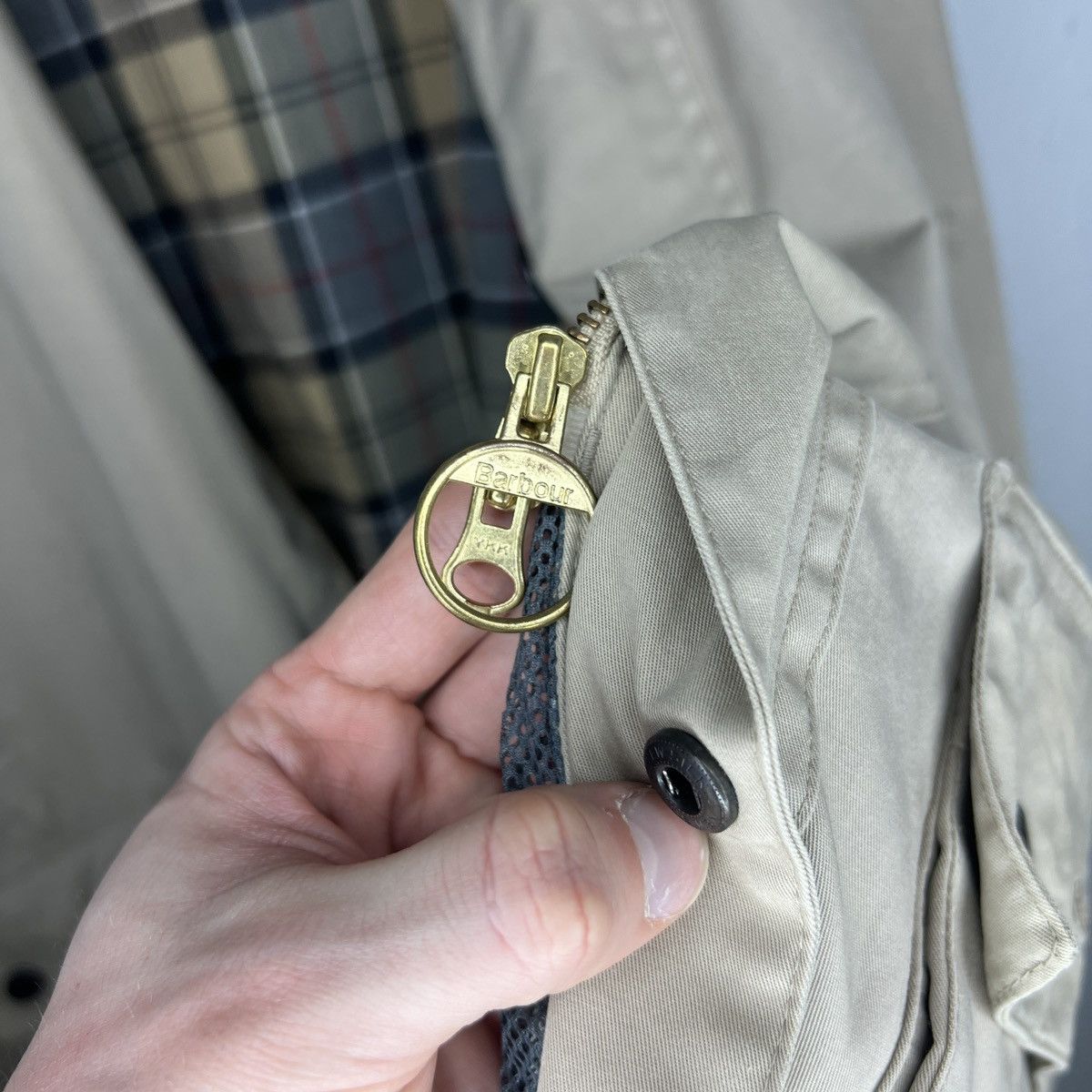 Barbour Barbour Beaufort Waxed Jacket Coat Beige A963 L/W Size US XL / EU 56 / 4 - 10 Thumbnail