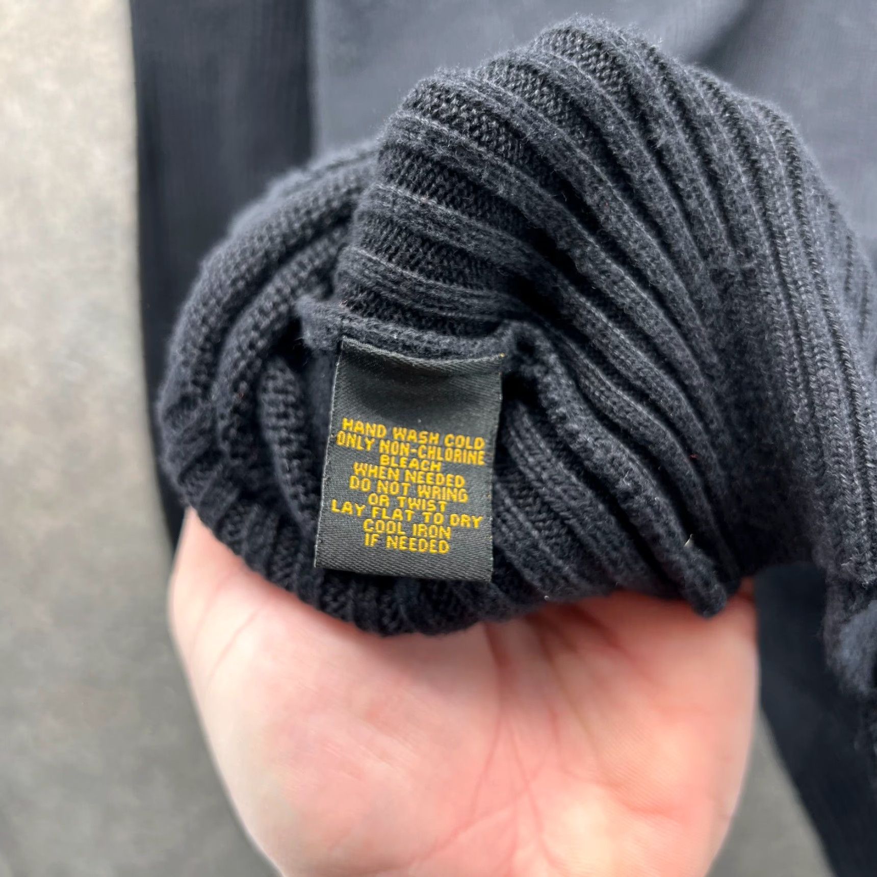 Ralph Lauren VINTAGE Lauren Ralph Lauren Sweater Women Medium Full Zip Fleece Knit Black Size M / US 6-8 / IT 42-44 - 2 Thumbnail