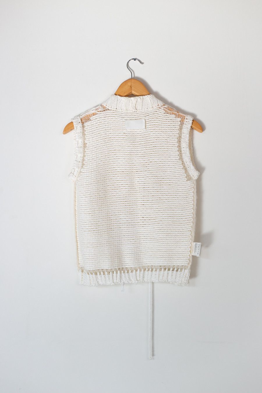 Maison Margiela ss04 disco inside out knit vest Size US M / EU 48-50 / 2 - 11 Thumbnail