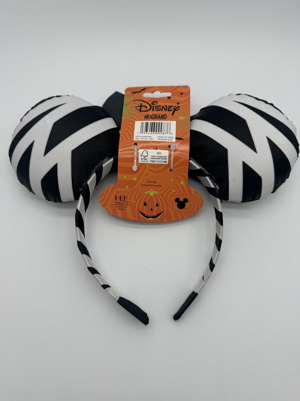 Disney Disney Minnie Mouse Ears Halloween Mummy Headband Vacation Size ONE SIZE - 4 Thumbnail