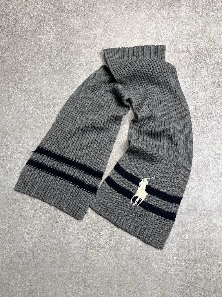 Polo Ralph Lauren × Vintage ⚡️QUICK SALE⚡️VINTAGE POLO RALPH LAUREN BIG PONE SCARF Y2K Size ONE SIZE - 2 Thumbnail