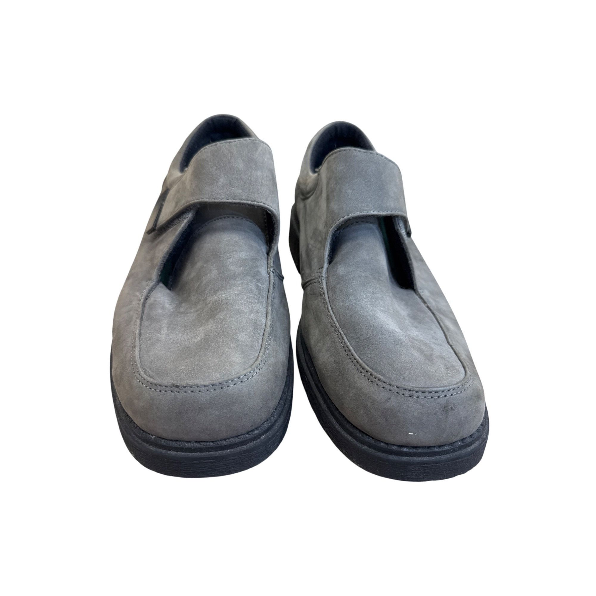 Other Dr. Scholls Mens Gray Leather Loafers Slip-On shoes Size 9D Size US 9 / EU 42 - 5 Thumbnail
