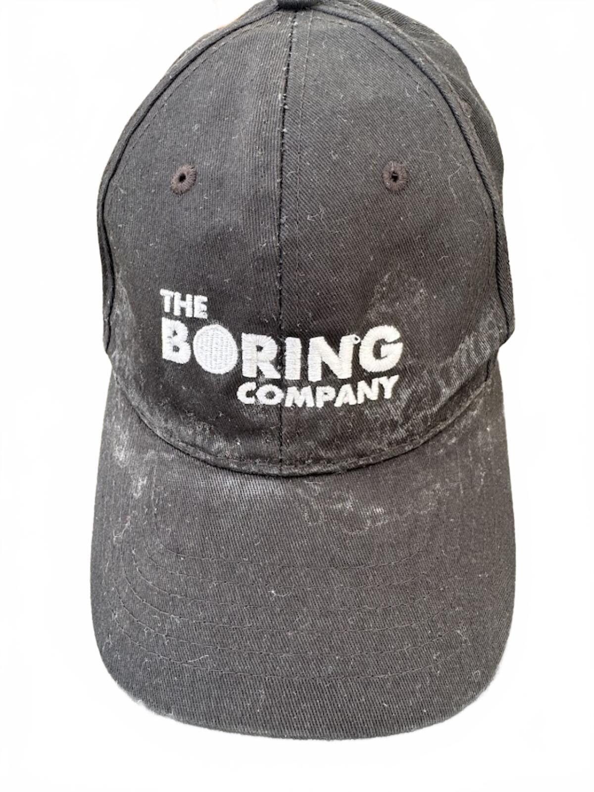 Other The Boring Company Black Strapback Cap Size ONE SIZE - 1 Thumbnail