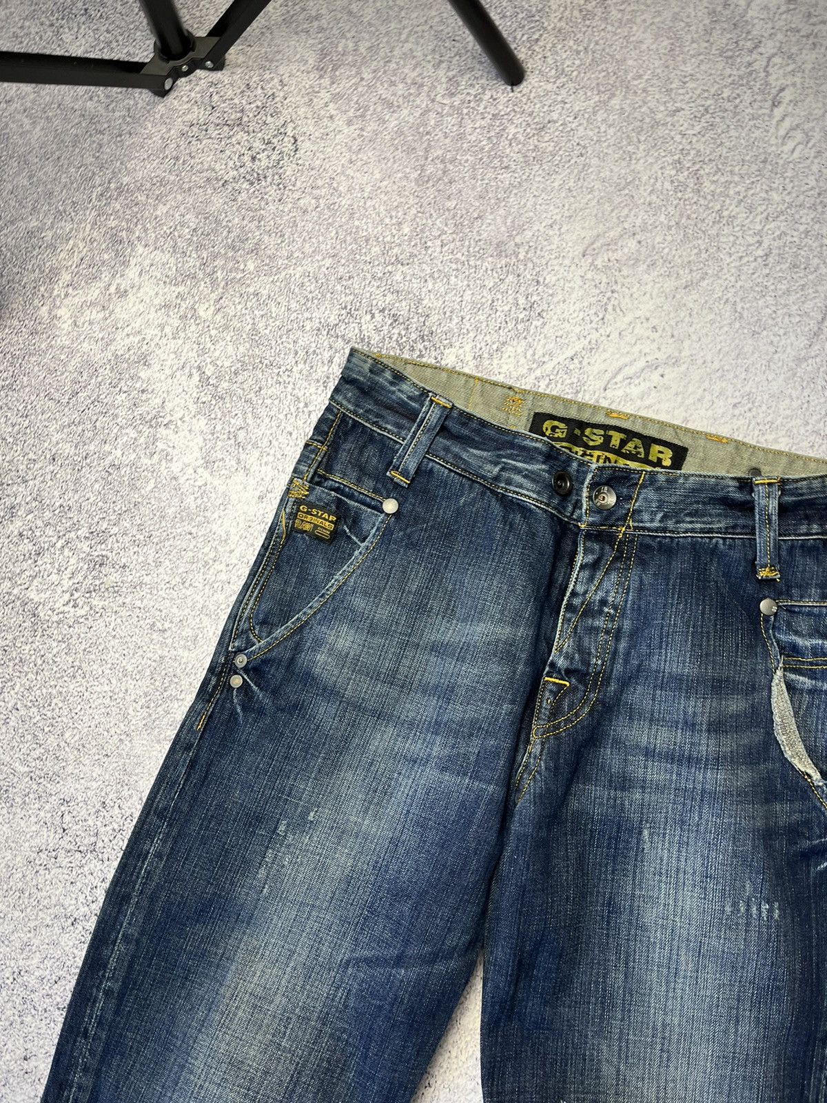 G-Star Vintage G Star Raw Denim Streetwear Jeans Japanese Y2K 32 Size US 32 / EU 48 - 2 Thumbnail