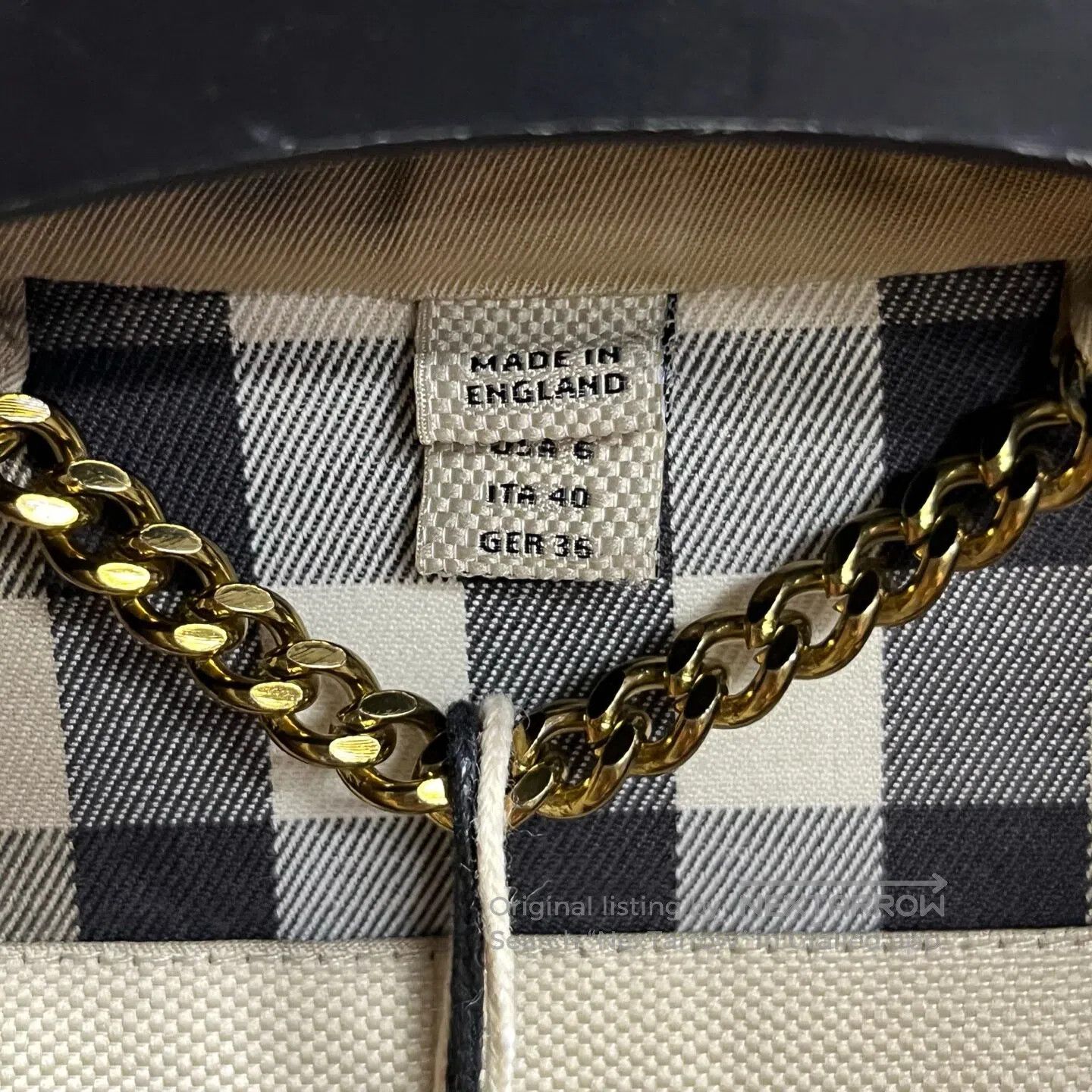 Burberry Burberry size 8 Striped hooded jacket with fur lining and Size 4XL / US 24-26 - 5 Thumbnail