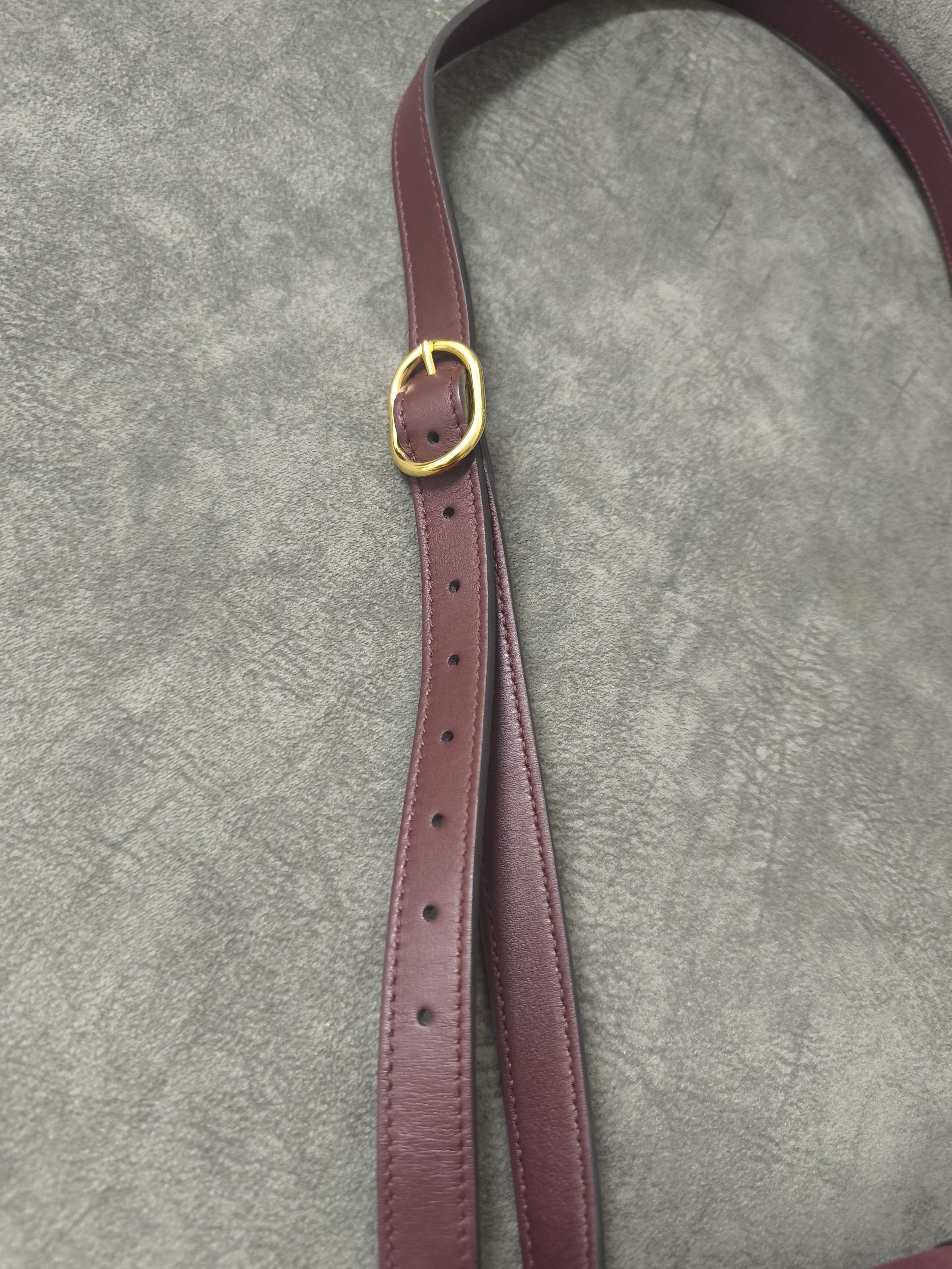 Gucci Gucci GG Marmont Suede Leather Shoulder Bag - Burgundy Size ONE SIZE - 20 Thumbnail