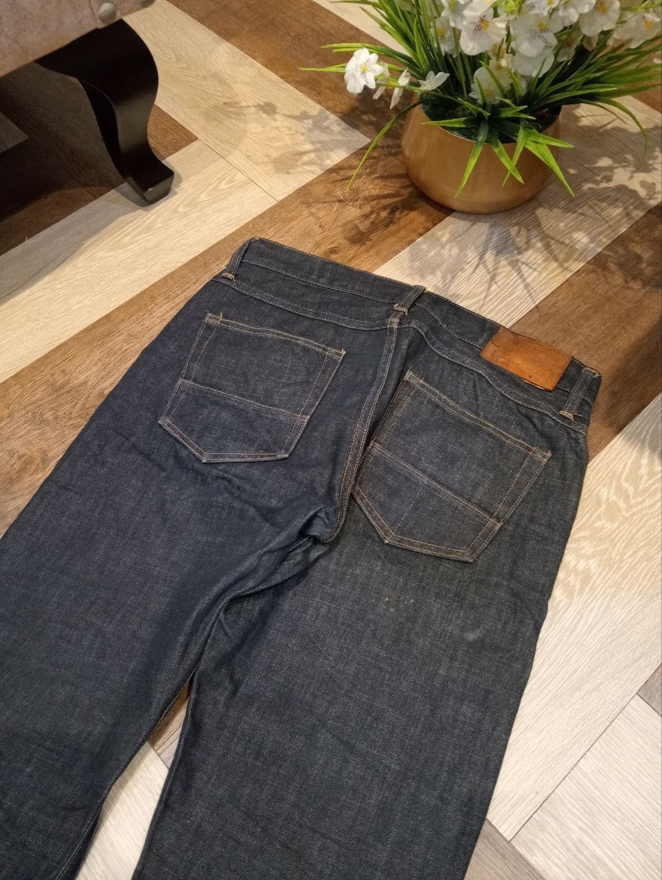 Tellason TELLASON WHITE OAK CONE DENIM SELVEDGE PANTS Size US 32 / EU 48 - 11 Thumbnail