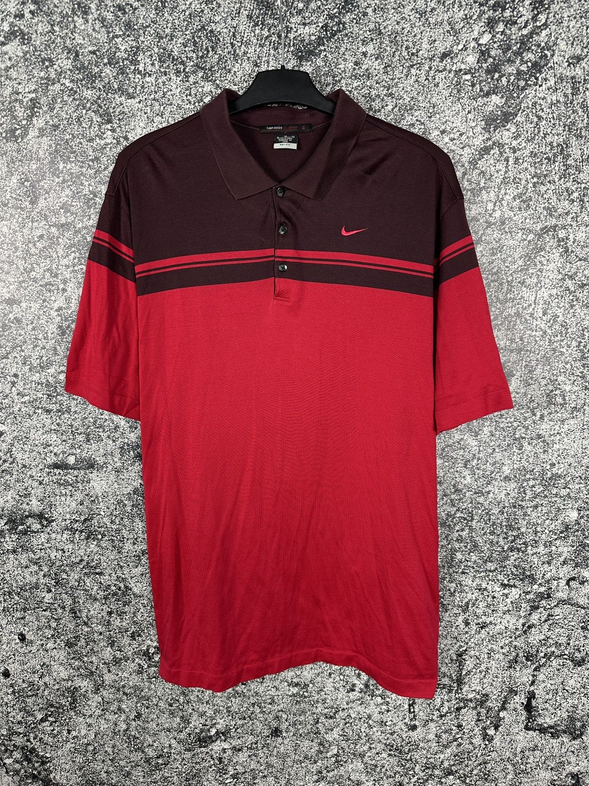 Nike Men’s Nike Tiger Woods Golf Polo Shirt Dri-Fit Size XL Size US XL / EU 56 / 4 - 1 Thumbnail