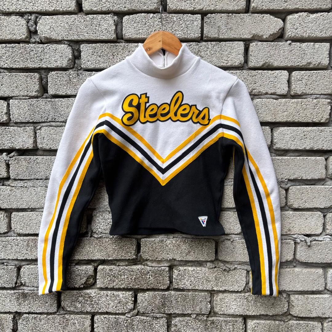 Vintage Vintage Varsity Steelers Cheerleader Sweatshirt Size S / US 4 / IT 40 - 1 Thumbnail