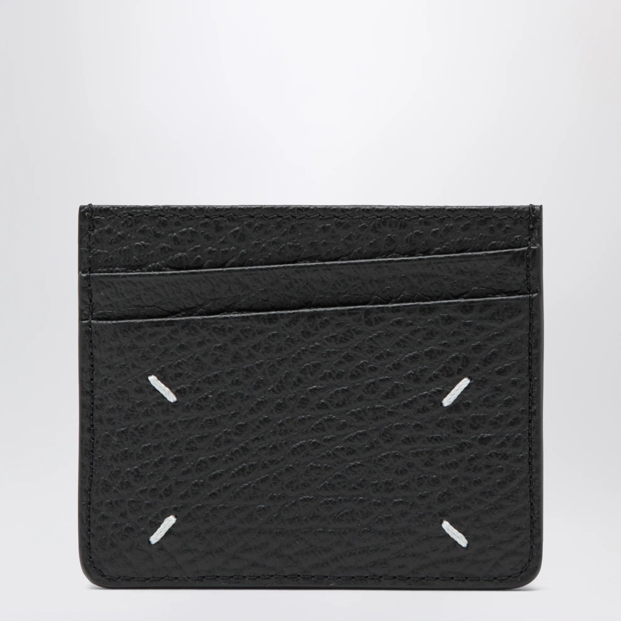 Maison Margiela o1d2blof0526 Size: OS / Four Stitches Calfskin Card Holder Size ONE SIZE - 1 Thumbnail