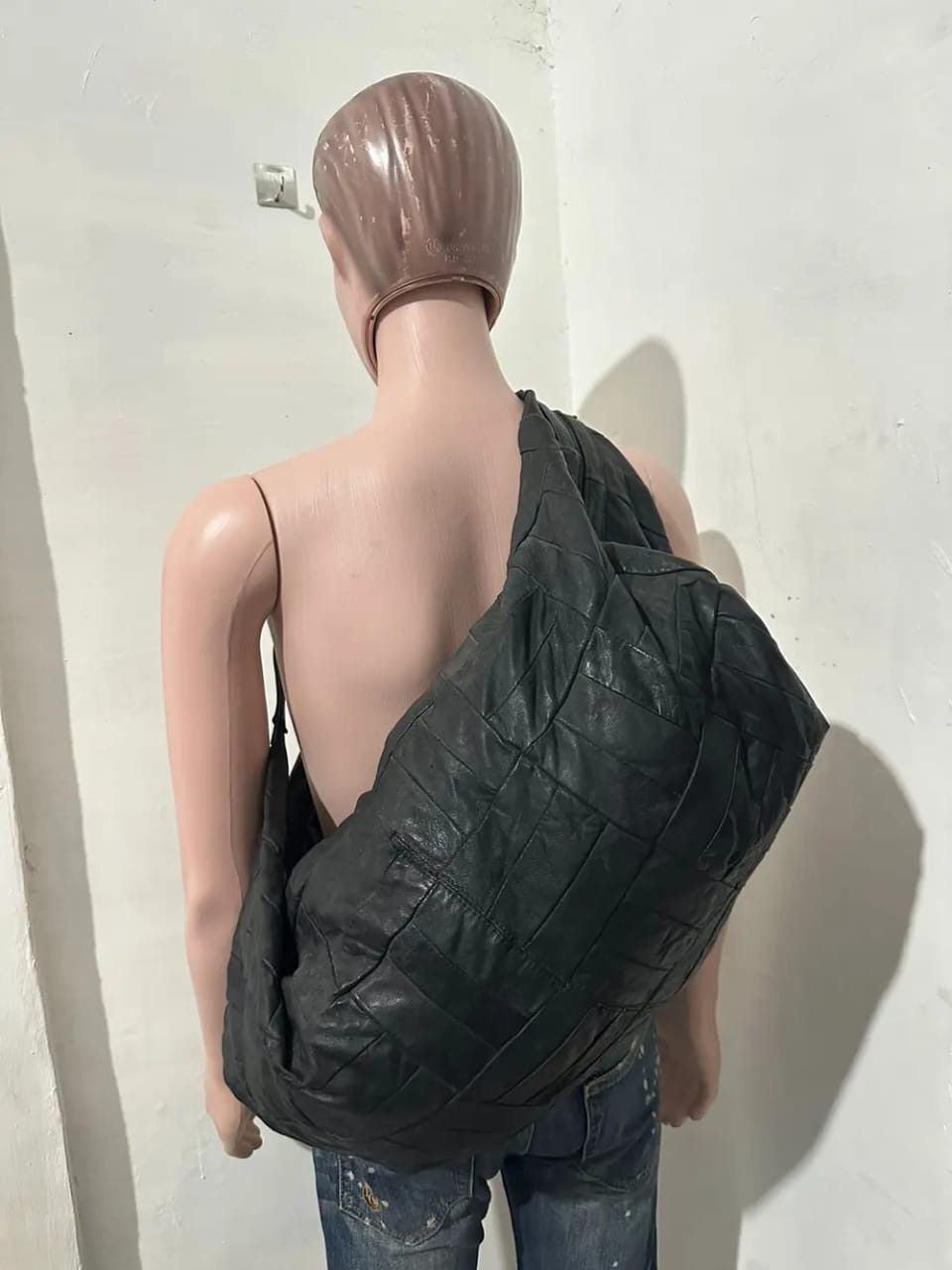 Leather Unknown Leather 2 Way Bag Nice Design Patches Size ONE SIZE - 5 Thumbnail