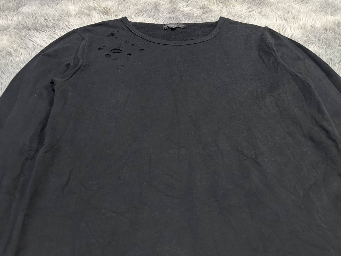 In The Attic 🔥Sick Y2K In The Attic Homme Distressed Ls Shirt Goth Punk Size US L / EU 52-54 / 3 - 3 Thumbnail