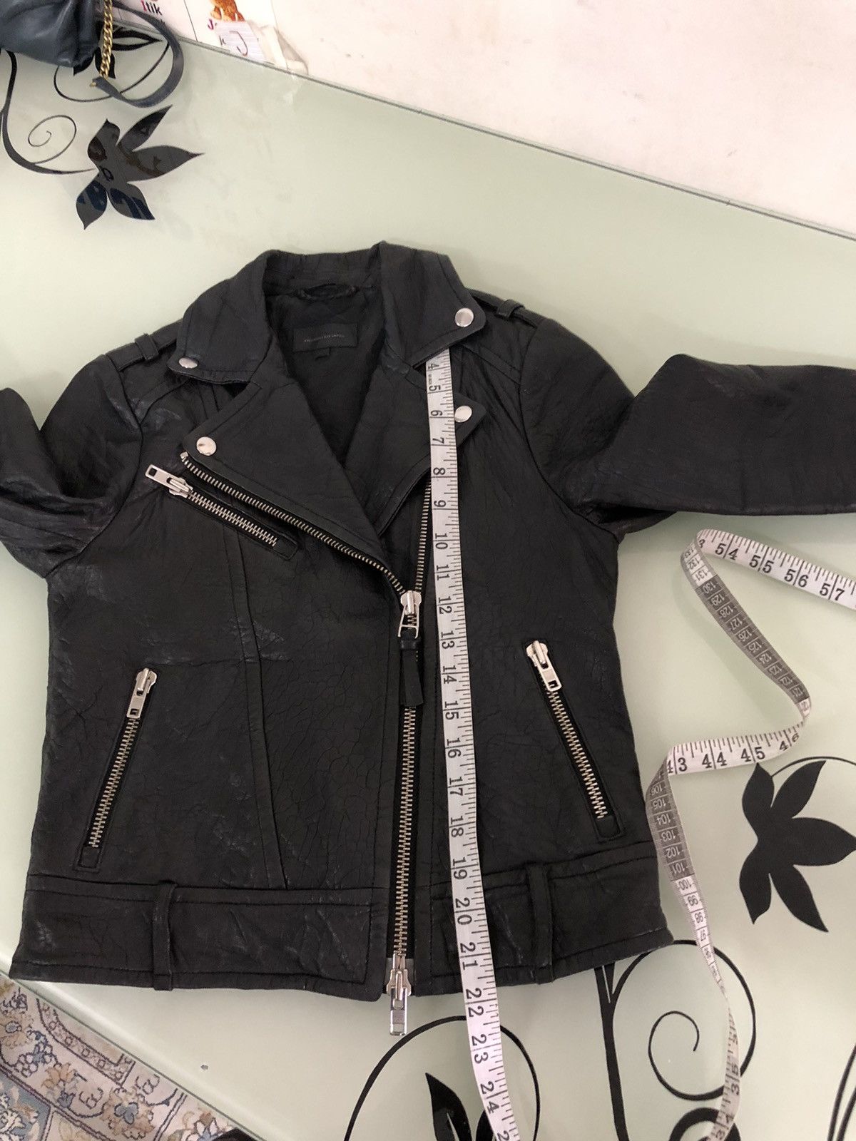 Mackage Mackage Punk Distressed Leather Biker Jacket Size XS / US 0-2 / IT 36-38 - 21 Thumbnail