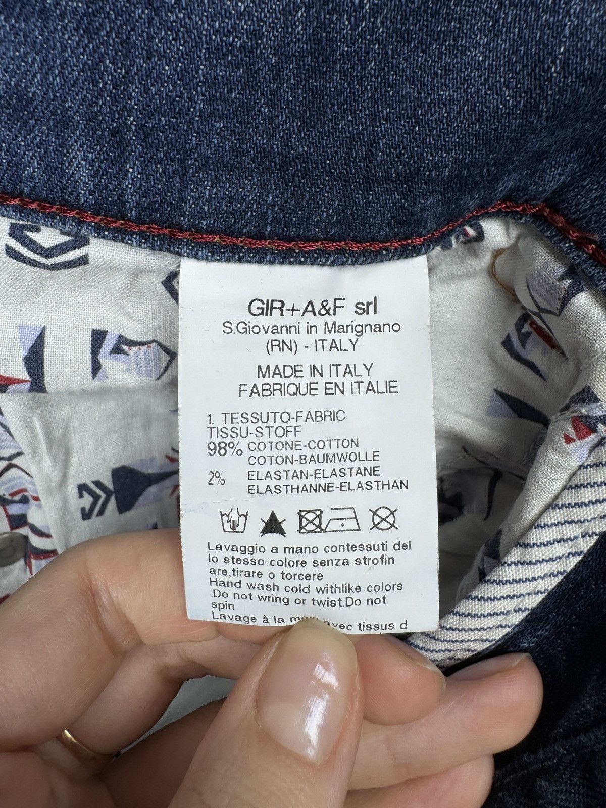 Marithe + Francois Girbaud Le jean devMarithe Francois Girbaud blue faded denim pants Size 30" / US 8 / IT 44 - 15 Thumbnail