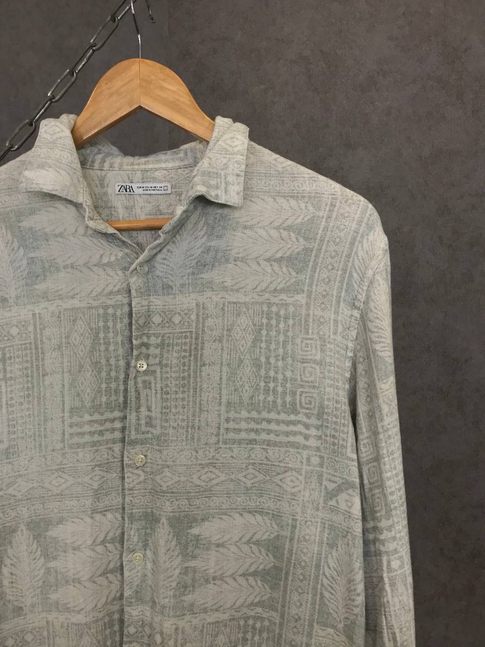 Zara Zara Man art designer shirt Size US M / EU 48-50 / 2 - 2 Thumbnail