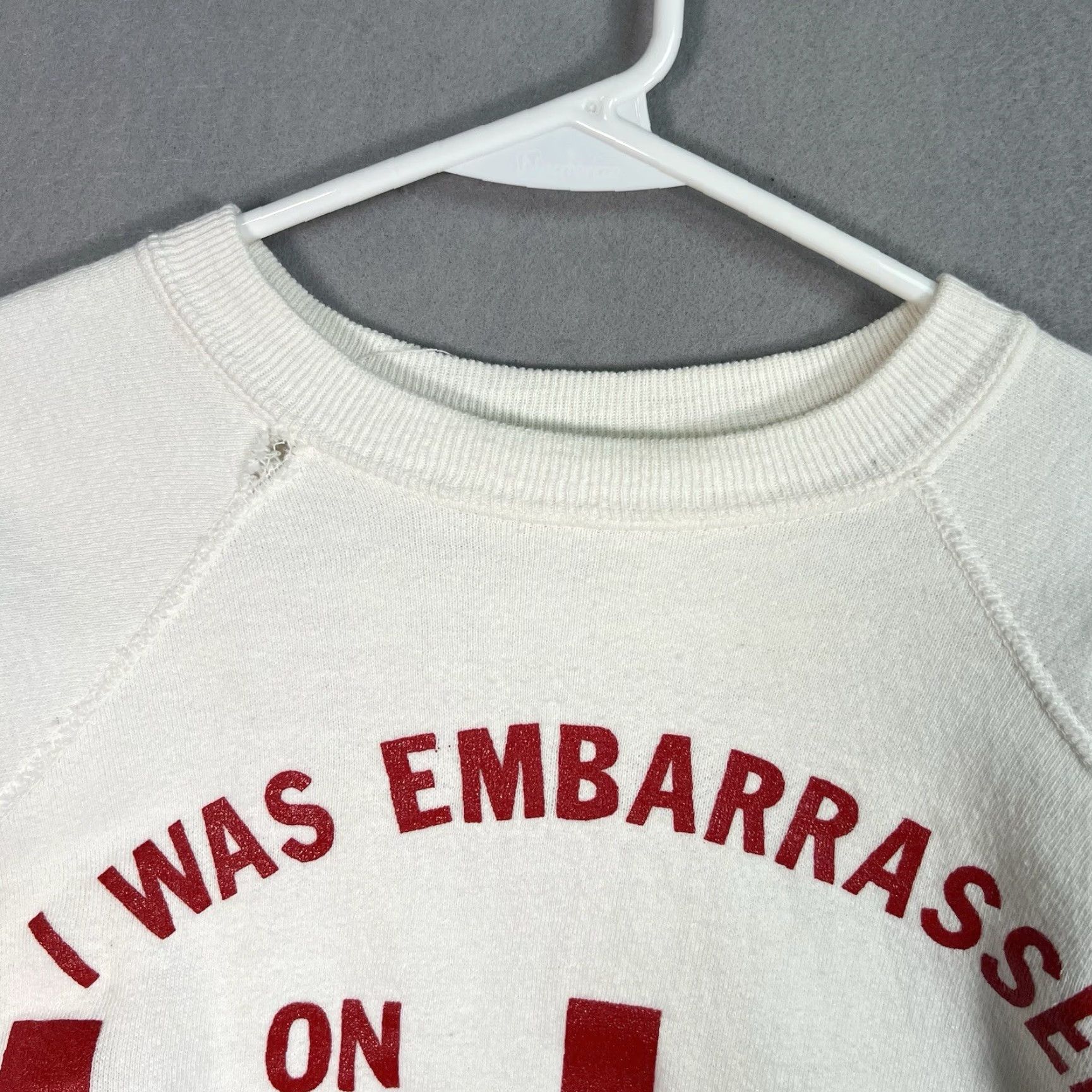 Vintage VINTAGE The Harry Becker Show Sweatshirt Shirt Men Small White Crewneck Sweatshirt Size US S / EU 44-46 / 1 - 4 Thumbnail