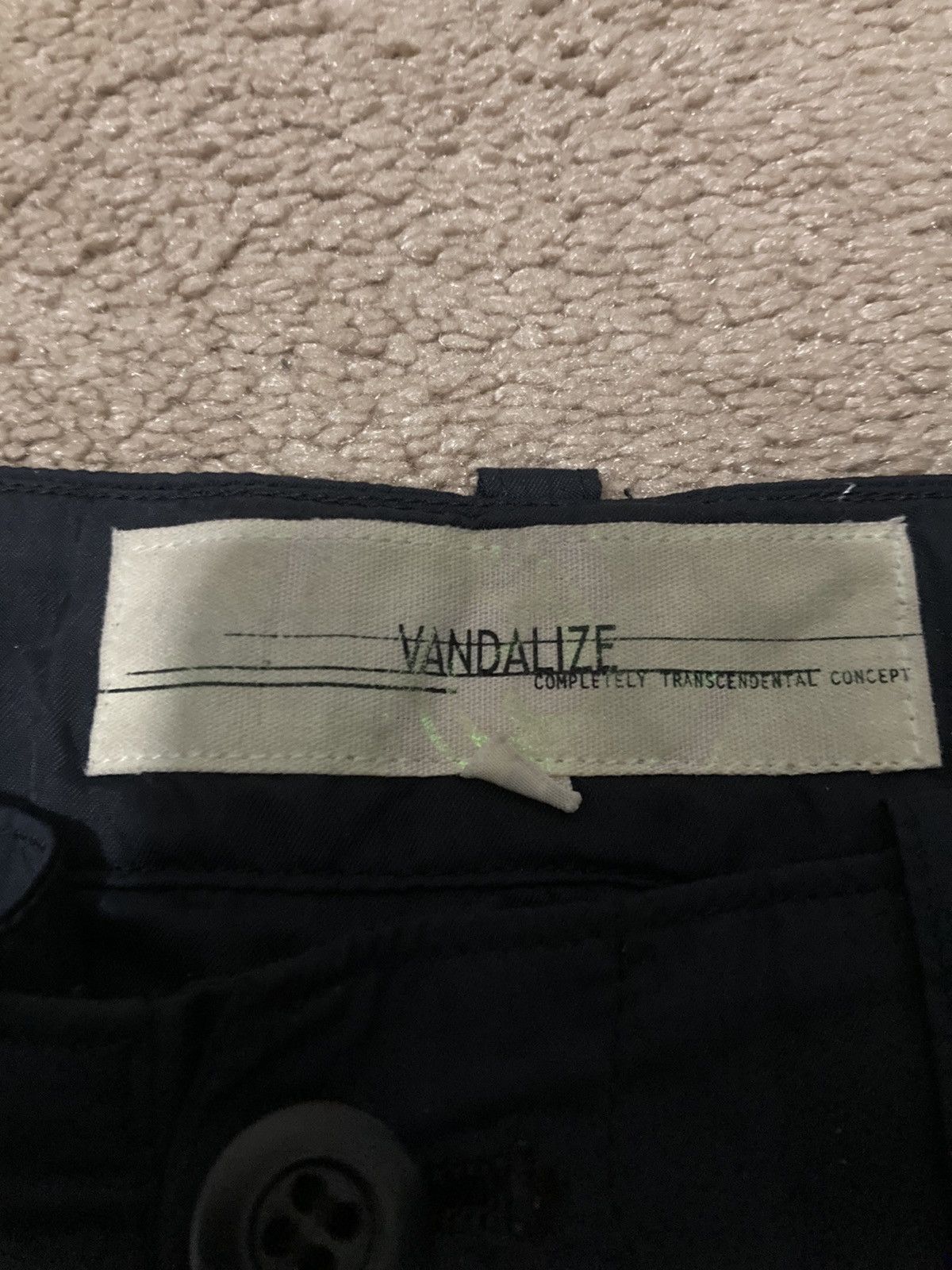 Vandalize FW99 Vandalize Black Trackpants 1999 90s Cargo Sweat Convert Size US 32 / EU 48 - 7 Thumbnail