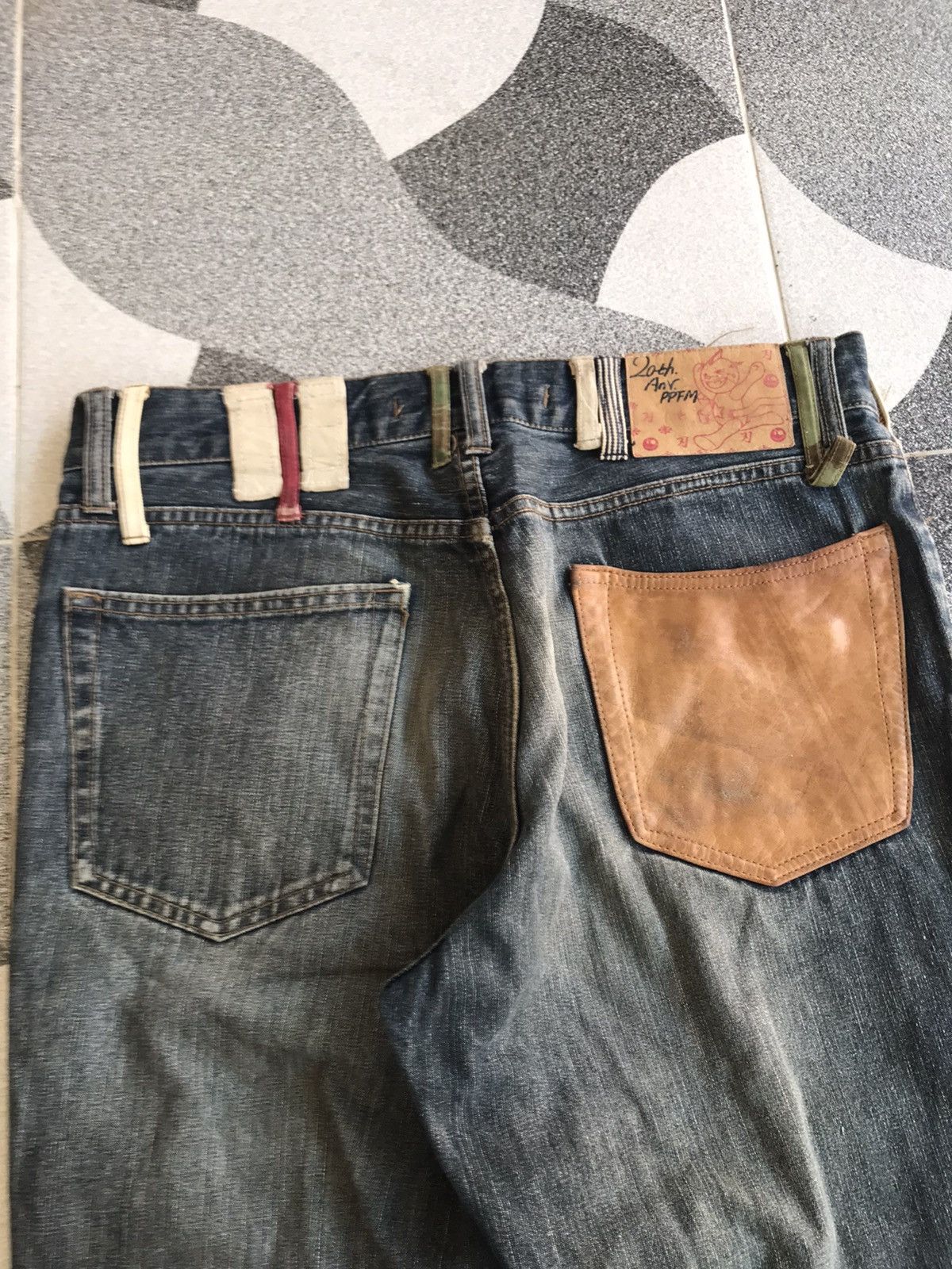 If Six Was Nine × Japanese Brand × PPFM 20th Anniversarry PPFM Denim Pants Size US 32 / EU 48 - 3 Thumbnail