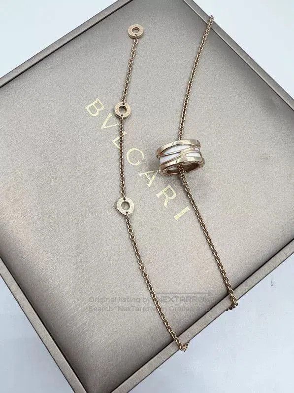 Bvlgari Bulgari B.ZERO1 18k Rose Gold Necklace. Size ONE SIZE - 6 Thumbnail