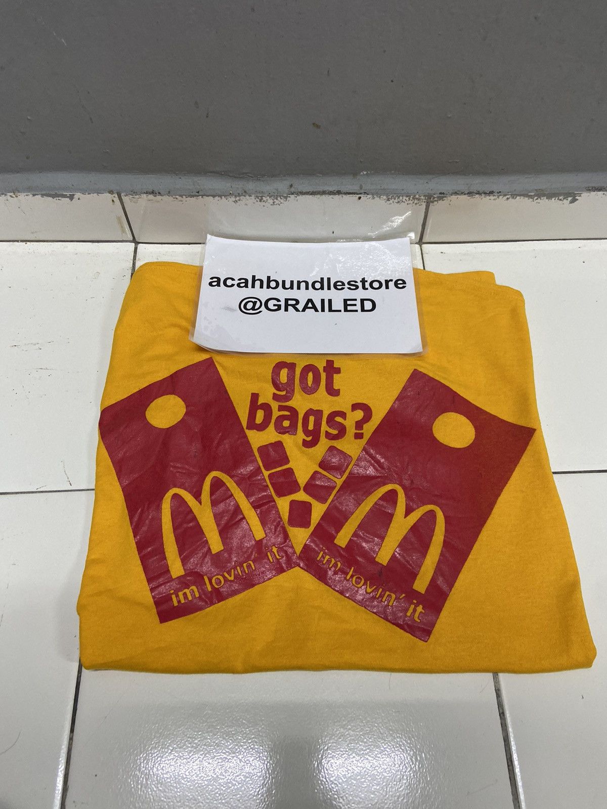 Japanese Brand MCDONALD’S ANNUAL CORNHOLE TOURNAMENT 2013 TEE SHIRT Size US XL / EU 56 / 4 - 14 Thumbnail