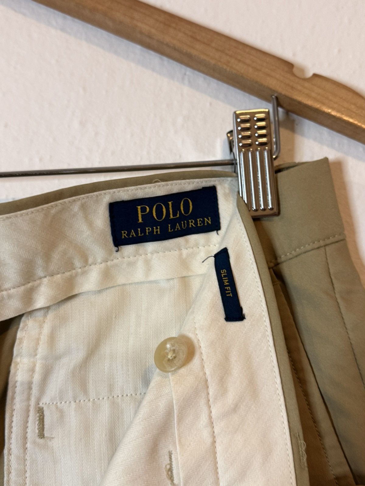 Polo Ralph Lauren Polo Ralph Lauren Slim Fit Chinos Size US 32 / EU 48 - 4 Thumbnail