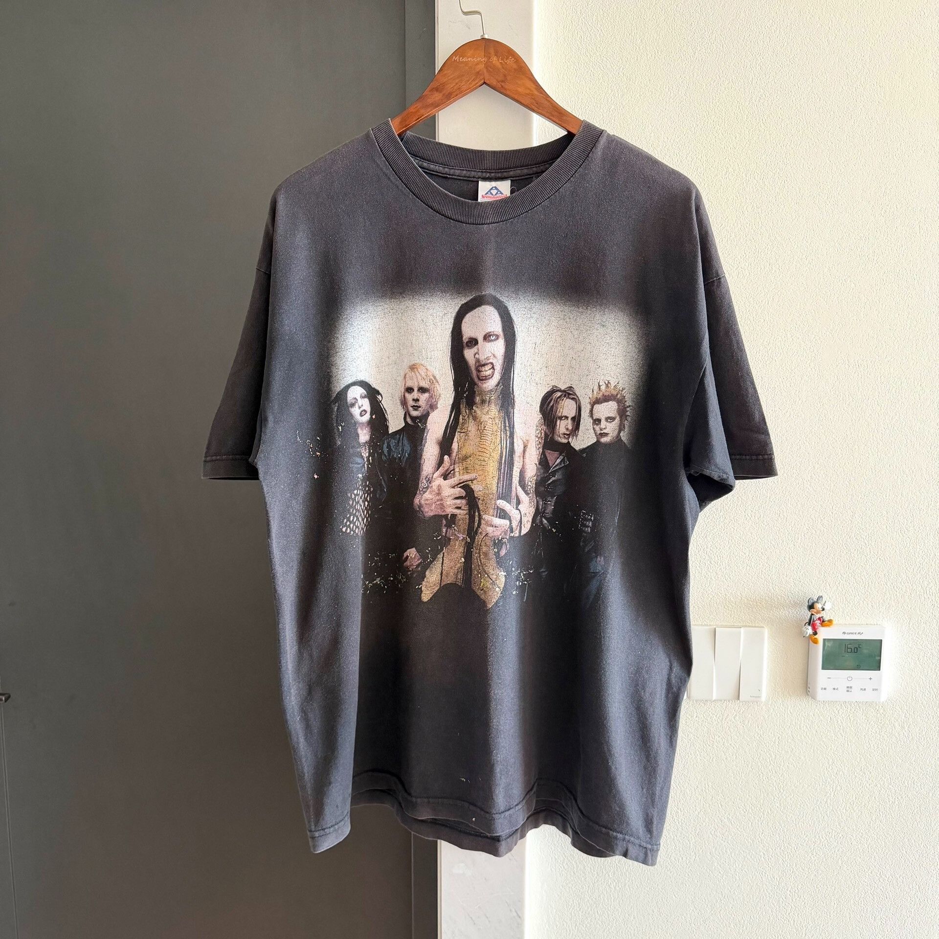 Vintage Vintage Marilyn Manson 00s Tee Size US L / EU 52-54 / 3 - 1 Thumbnail