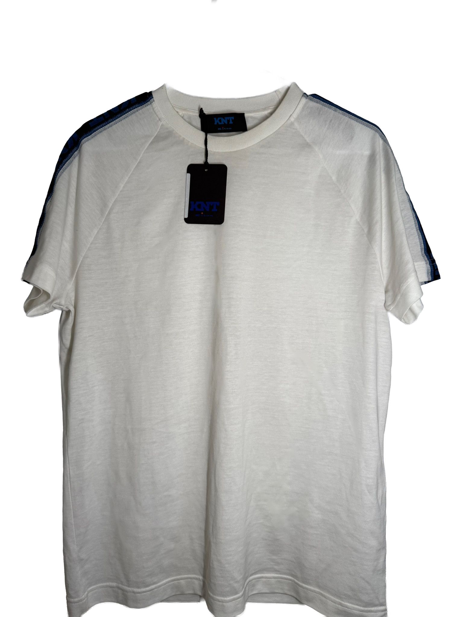Kiton Kiton KNT White Jersey T-Shirt Size US S / EU 44-46 / 1 - 1 Thumbnail