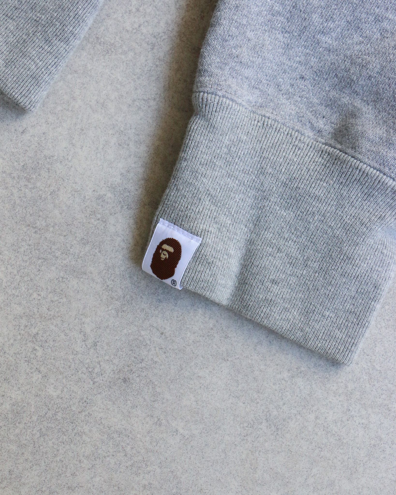 Bape BAPE Kaws Tonal Logo Zip Up Hoodie Grey Size US M / EU 48-50 / 2 - 3 Thumbnail