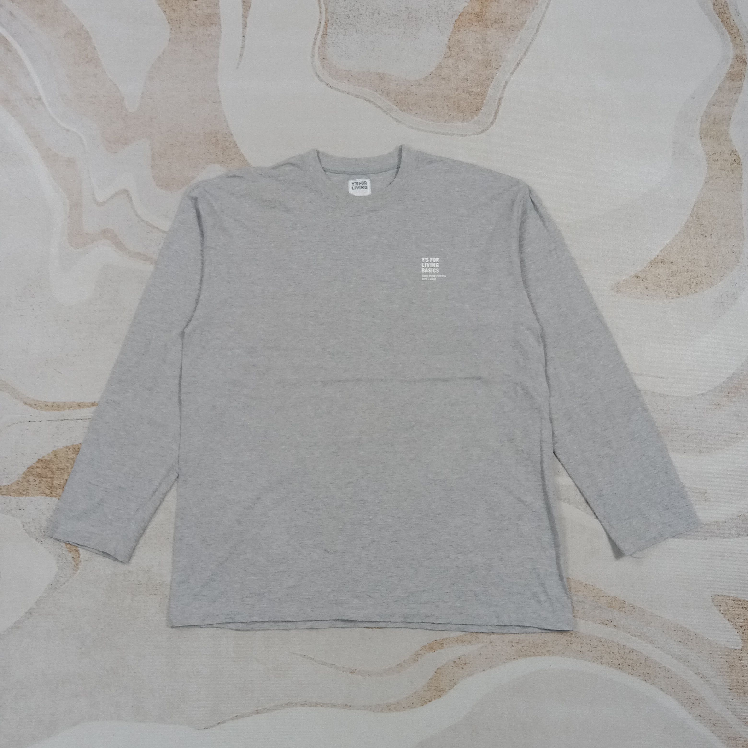 Yohji Yamamoto Y's For Men by Yohji Yamamoto Japanese Tshirt C285N42 Size US L / EU 52-54 / 3 - 1 Thumbnail