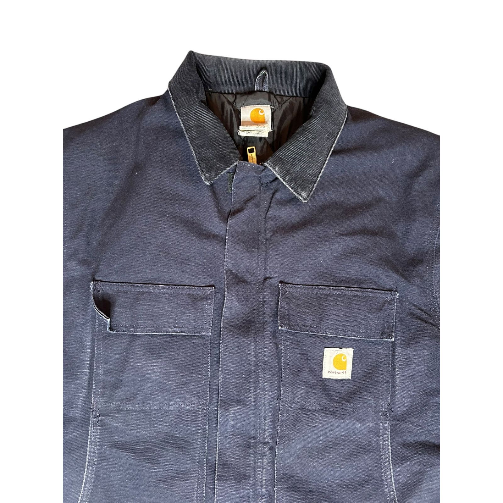 Carhartt × Vintage Vintage Carhartt Workwear Jacket Quilt Lined Size US XXL / EU 58 / 5 - 3 Thumbnail