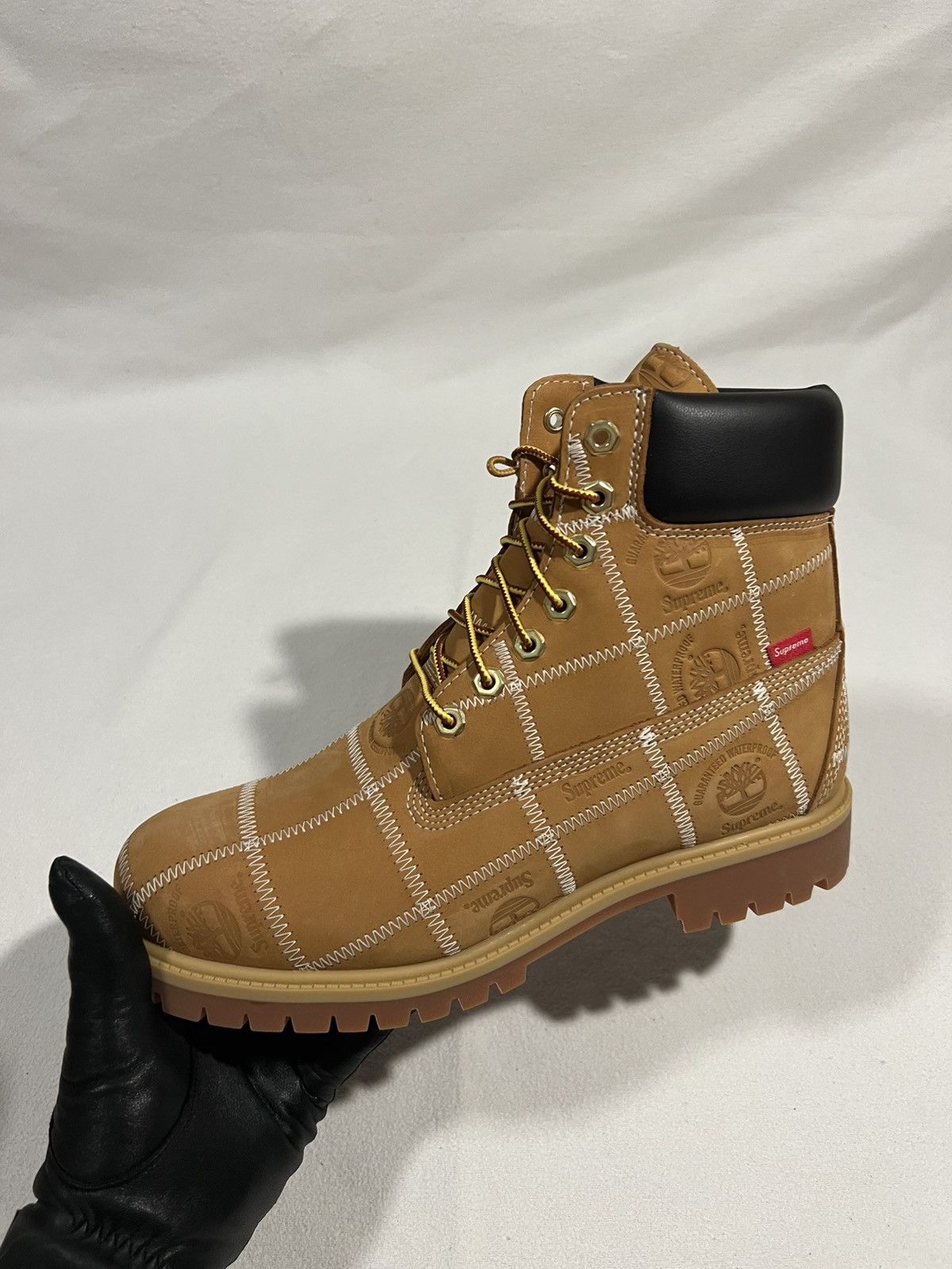 Supreme × Timberland Timberland x Supreme 6 inch Patchwork Boots ‘26 Size US 9.5 / EU 42-43 - 4 Thumbnail