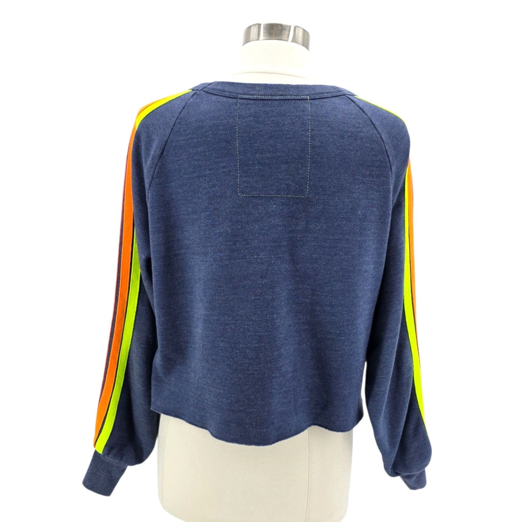 Aviator Nation Aviator Nation Womens Large Sweatshirt Bolt Cropped Classic Size L / US 10 / IT 46 - 5 Thumbnail