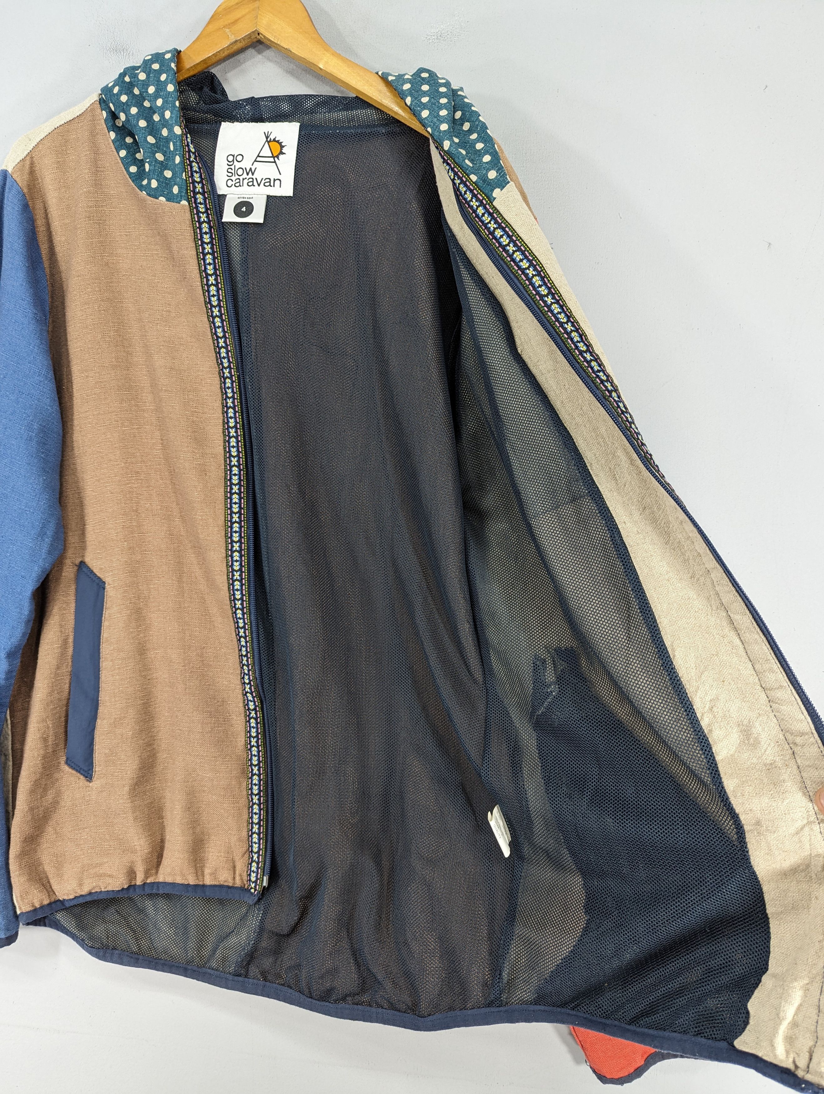 go slow caravan 🔥RARE🔥Go Slow Caravan Multicolor Zipper Hoodie Jacket Size US L / EU 52-54 / 3 - 9 Thumbnail