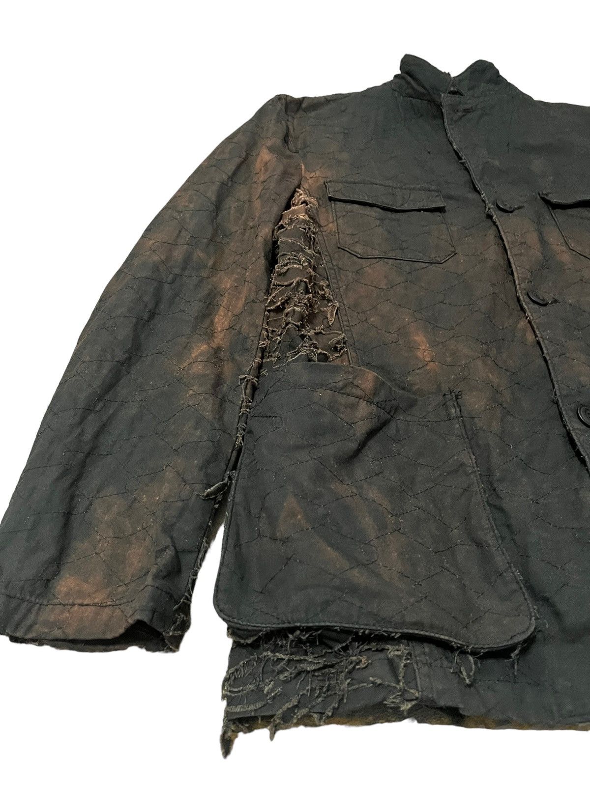Japanese Brand × PPFM A Vintage Distressed Scab Faded Smoke Faded Jacket Size US L / EU 52-54 / 3 - 14 Thumbnail