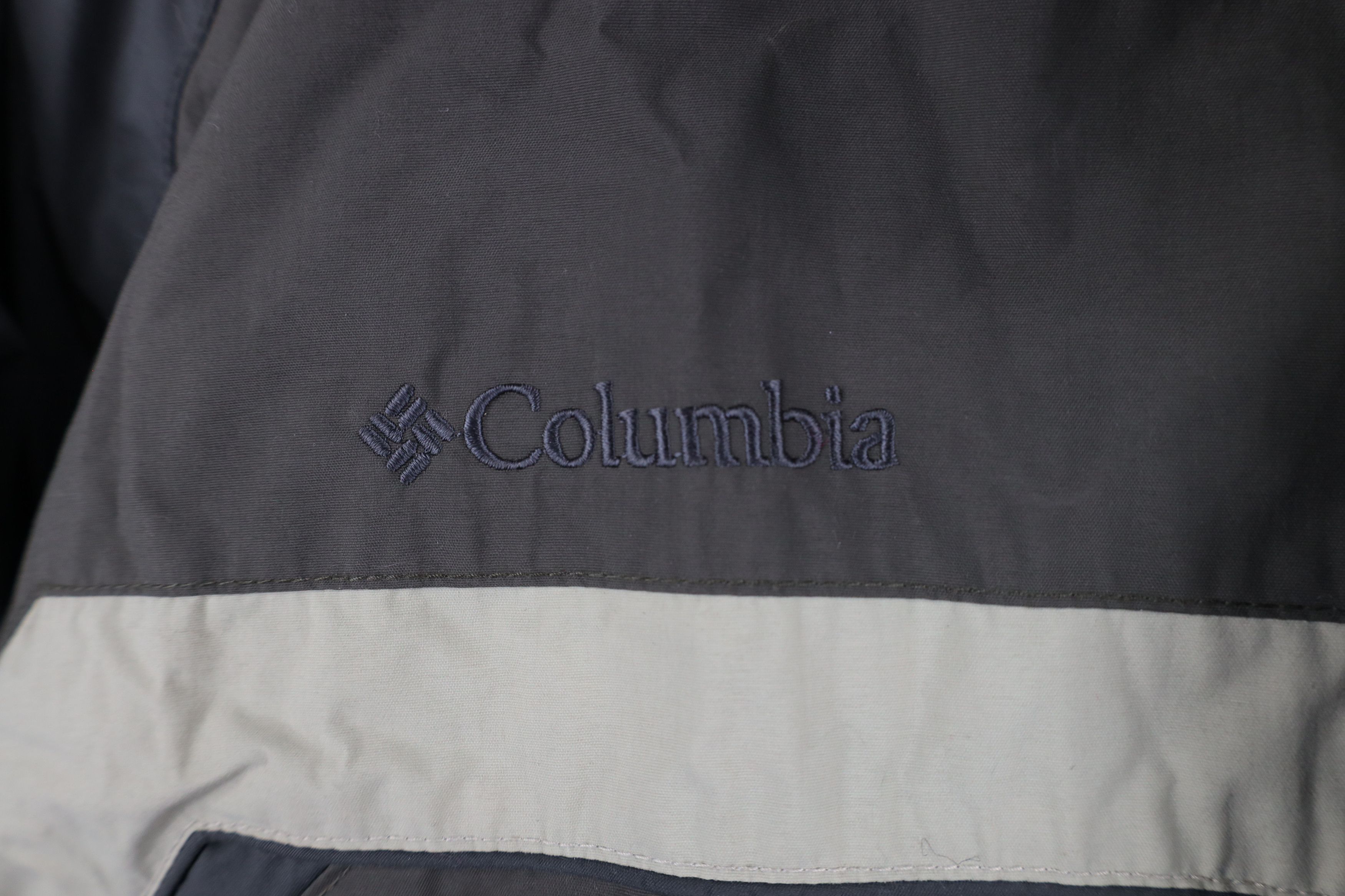 Columbia × Vintage Vintage Columbia Fleece Lined Hooded Winter Jacket Gray Size US XXL / EU 58 / 5 - 4 Thumbnail