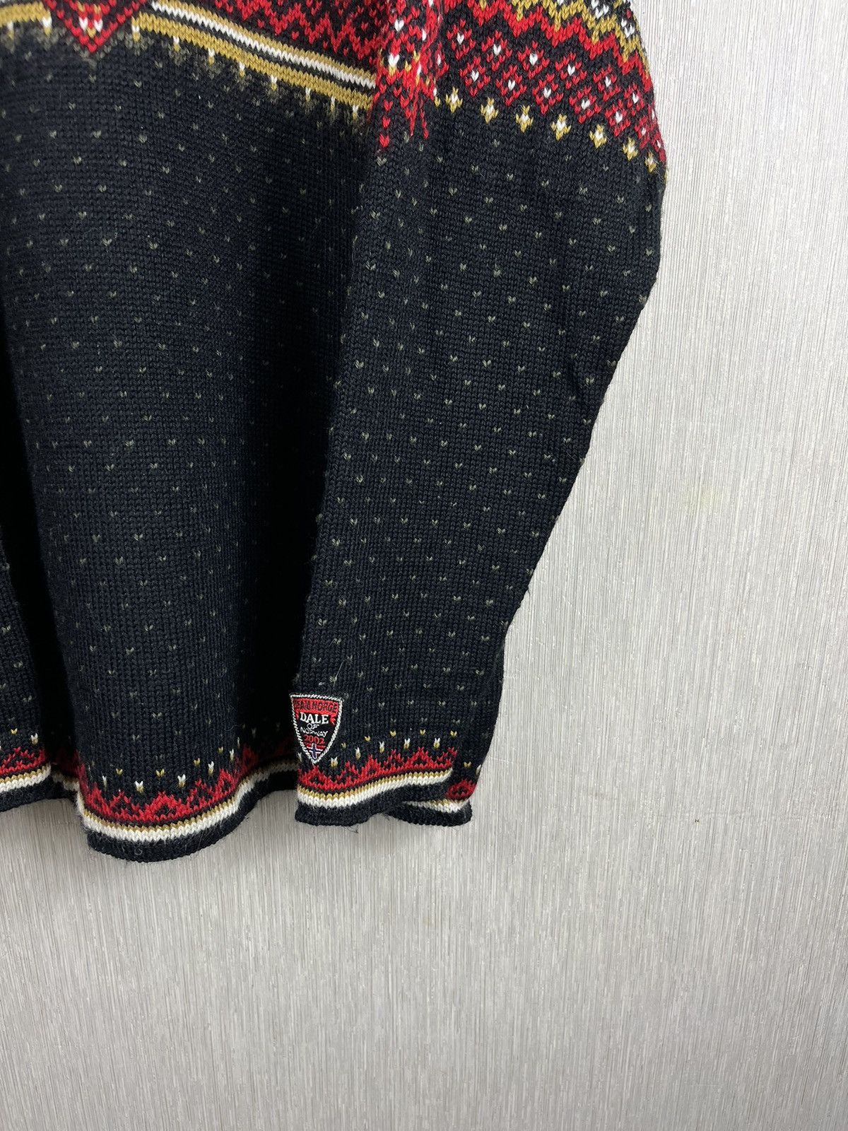 Dale Of Norway × Vintage Vintage Dale of Norway wool heavy patterned zip sweater knit Size US XL / EU 56 / 4 - 6 Thumbnail
