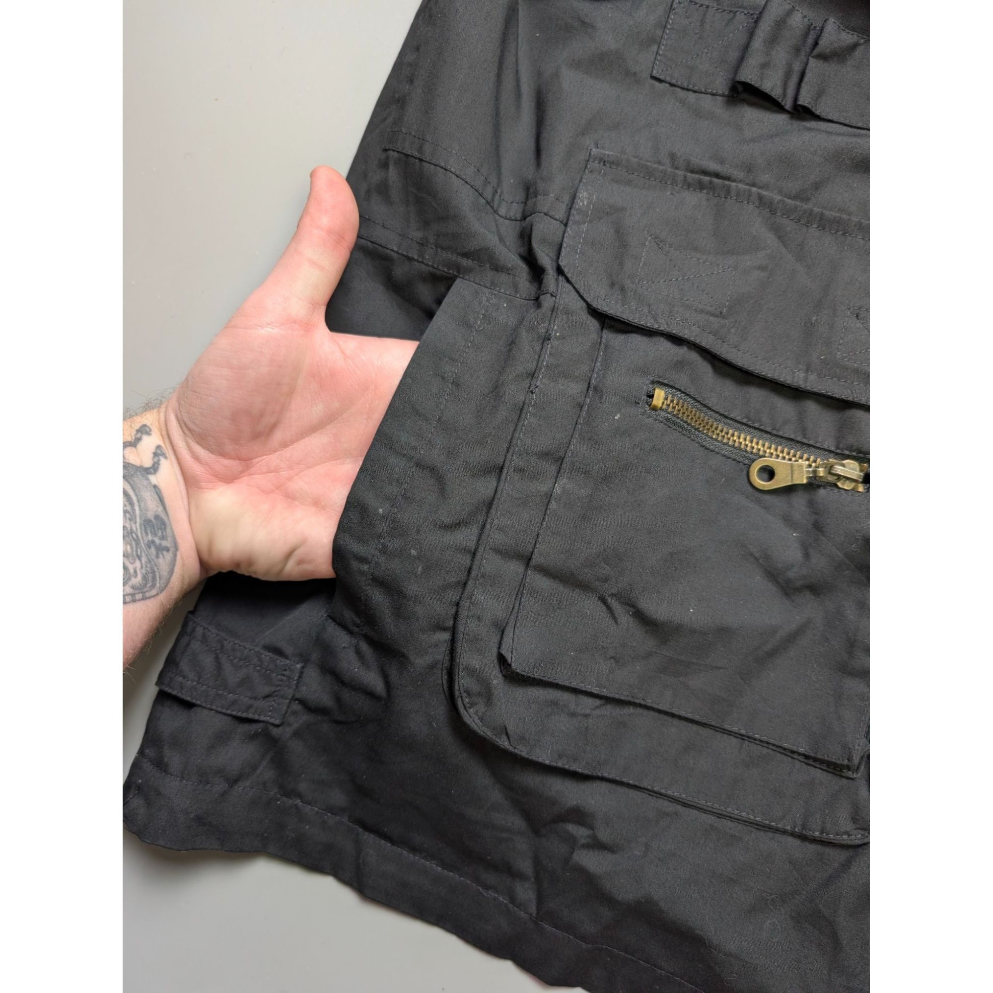 Other Ribbons Black Multipocket Fisherman Vest (Y1101) Size US L / EU 52-54 / 3 - 6 Thumbnail