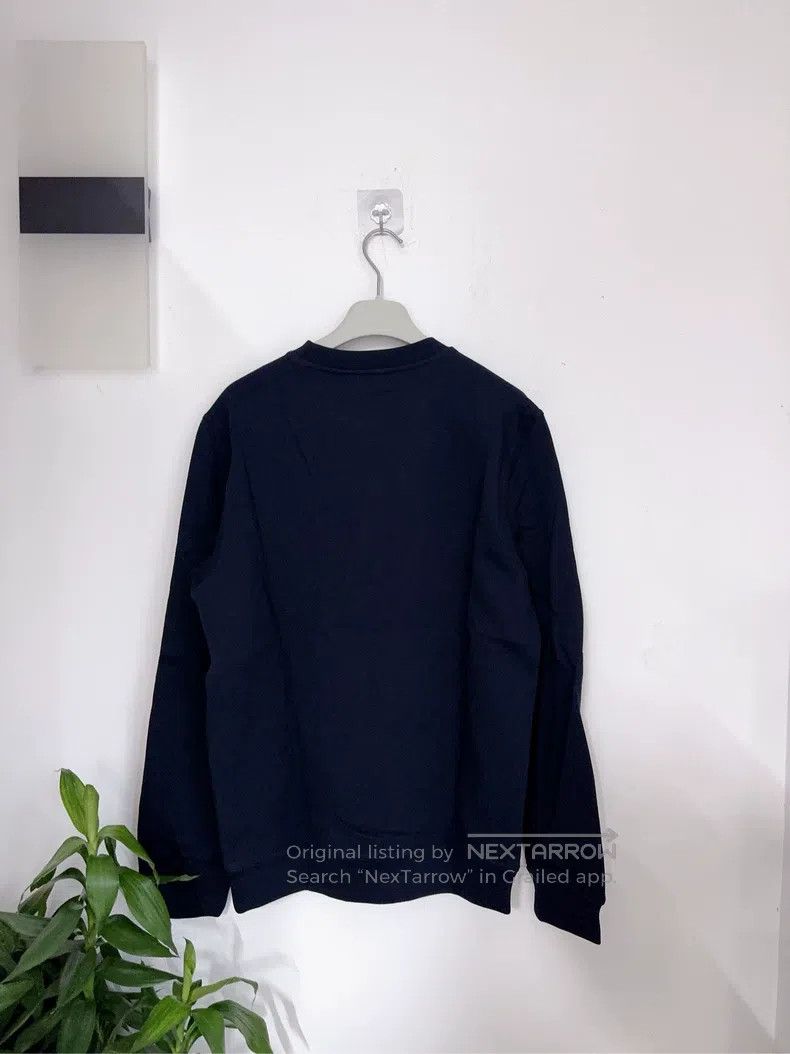 Hermes Hermes Navy blue fleece-lined sweatshirt Size US M / EU 48-50 / 2 - 5 Thumbnail