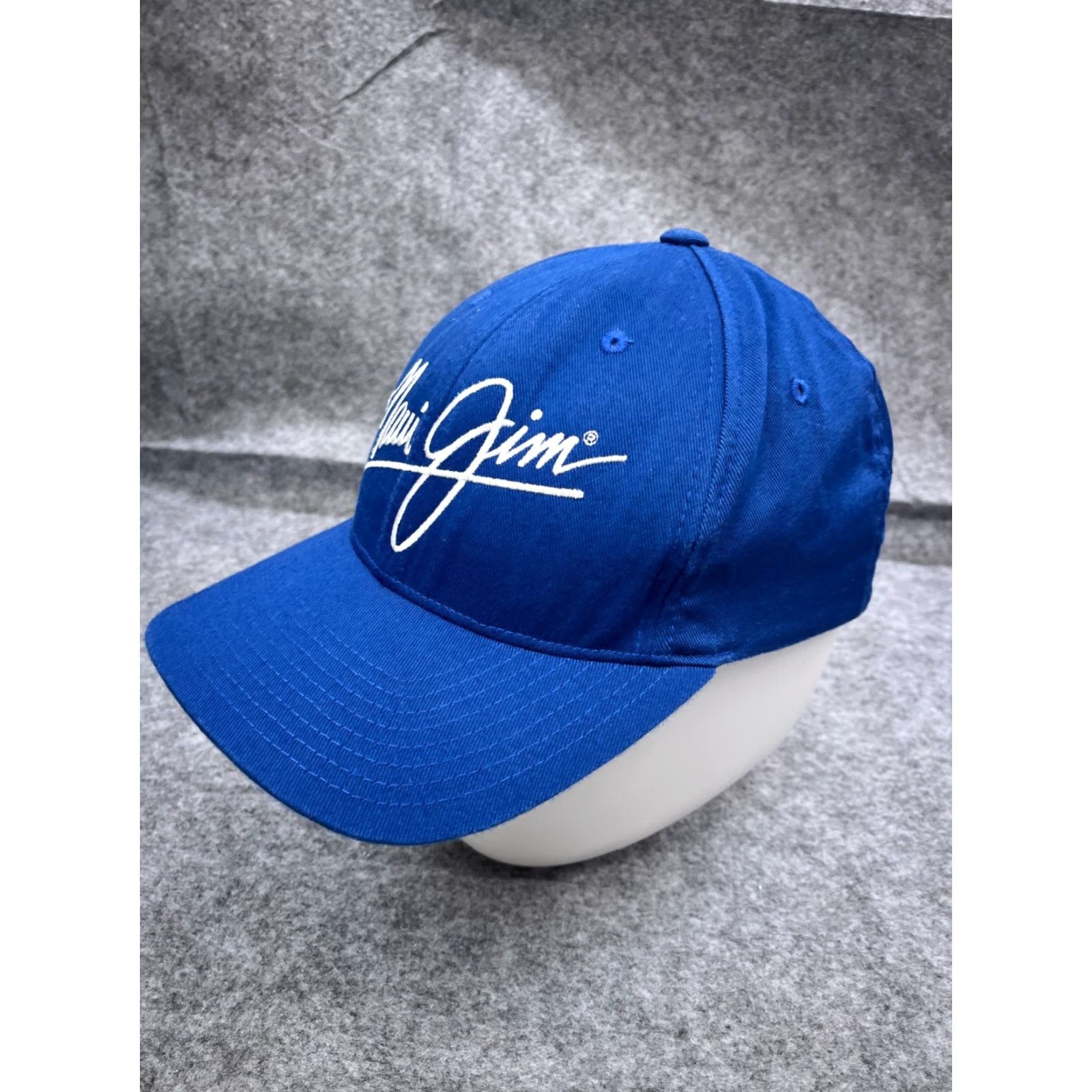 Vintage Maui Jim Hat Cap Fitted Adult Extra Large Blue Polyester Blend Flexfit Cap, XL, Blue, Be Apache? Size ONE SIZE - 4 Thumbnail
