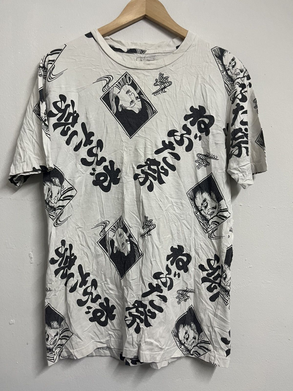 Japanese Brand 💥Japanese Brand Full Printed Geisha Sukajan Gaijin Tee Size US M / EU 48-50 / 2 - 1 Thumbnail