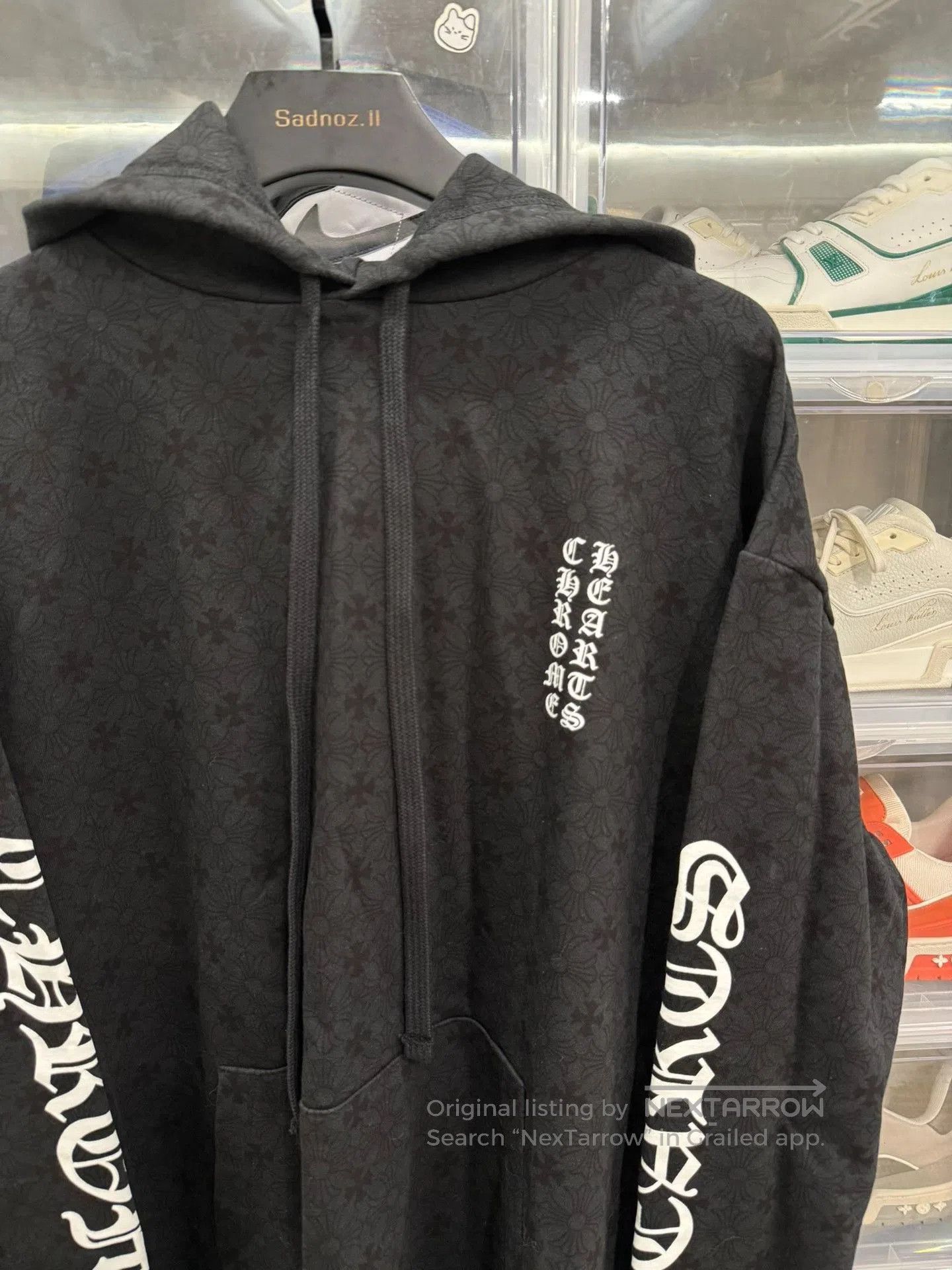 Chrome Hearts Chrome Hearts Sanskrit Horseshoe Black Hoodie XXL. Size US XXL / EU 58 / 5 - 2 Thumbnail