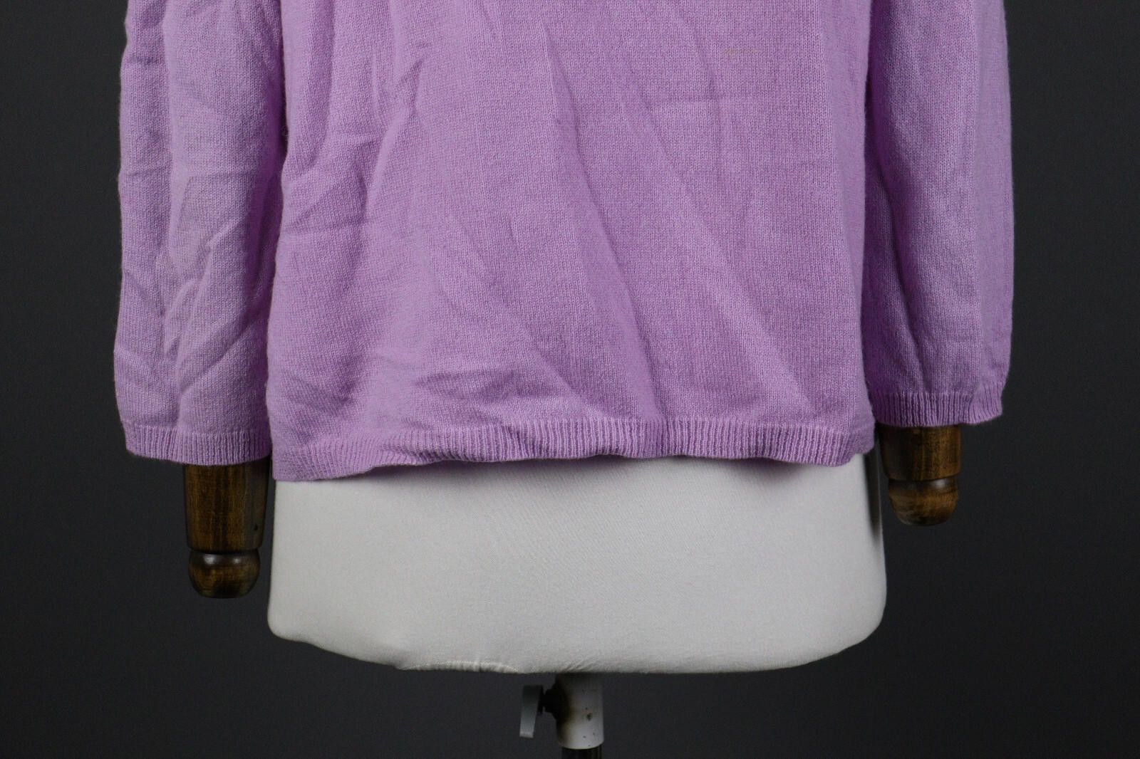 Designer Princess Goes Hollywood Pink Cashmere Knit Sweater Size 40 Size M / US 6-8 / IT 42-44 - 9 Thumbnail